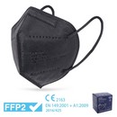 Mascarilla protección FFP2 negra