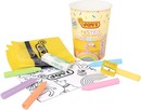 Cubo Jovi pastel ceras wax crayons amarillo