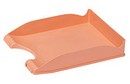 Bandeja plastico naranja pastel
