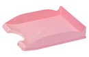 Bandeja plastico rosa pastel