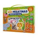 Juego Imagiland 100 pegatinas animales selva