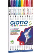 Rotulador doble punta Giotto 10 colores