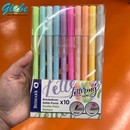 Rotulador lettering pastel doble punta 10 colores