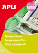 Transparencias Laser Apli E/100uds.