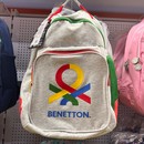 Mochila doble Benetton colores