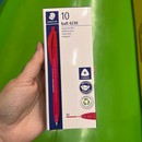 Boligrafo Staedtler ball 4230 rojo E/10uds