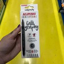 Set letterin Alpino caligrafia color experience