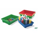 Bandeja plastico 375x265x90 colores surtidos