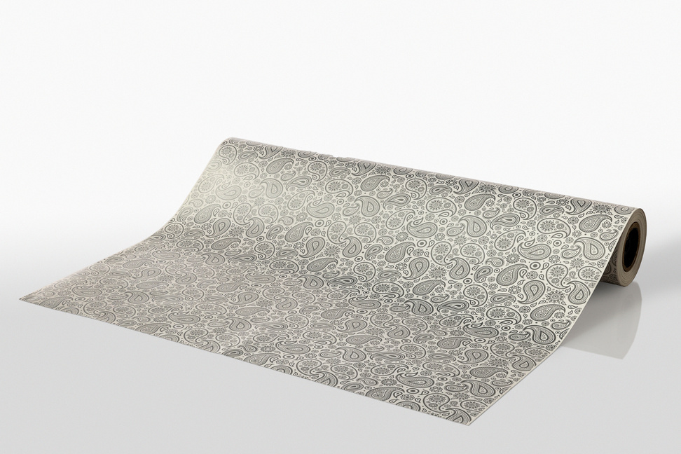 Papel regalo 31cm Gotas plateadas