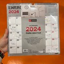 Calendario 2024 pared 30x30 escribir basic