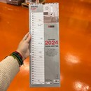 Calendario 2024 pared 15,5x43 escribir basic