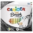 Rotulador colores Carioca pincel 20 colores