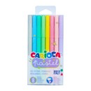 Rotulador colores Carioca pastel 8 colores