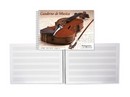 Cuaderno música 4ºespiral 3mm.6 pent.E/20uds.