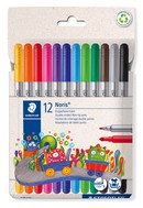 Rotulador doble punta Staedtler 12 colores