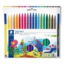 Rotulador colores Staedtler Noris 20 colores