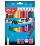 Lapices colores Maped 18 colores