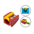 Afilalapiz plastico Maxi seguridad 1uso 12uds.