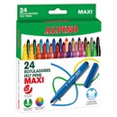 Rotulador colores Alpino Maxi 24 colores