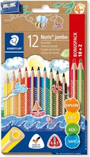 Lapices colores Jumbo Staedtler 12 colores