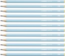 Lapiz Stabilo pencil 160 negro/azul 12uds.