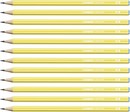 Lapiz Stabilo pencil 160 negro/amarillo 12uds.
