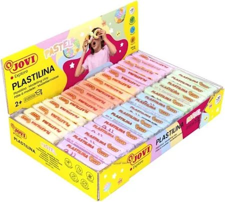 Plastilina Jovi 70 50g pastel 30uds.