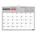 Calendario 2025 MR A4 pared para anotar
