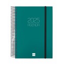 Agenda 2025 finocam E10 d/p opaca verde