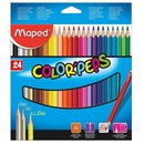 Lapices colores Maped 24 colores