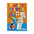 Cuaderno colorear A4 30h. animales