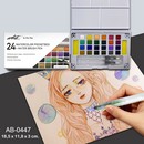Acuarelas Artist 24 colores +2 pinceles recargables