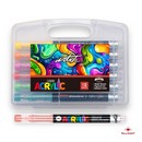 Rotulador Artist acrilic 12 colores