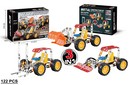 Puzzle 3D tractores 3 en 1 - 112 PIEZAS