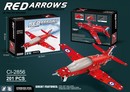 Puzzle 3D set avion rojo - 201 PIEZAS