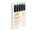 Maquillaje Twist Jovi negro 5uds.
