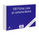 Fichas lisas 100x150 E/100ud