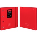 Carpebloc grafo.minimal foam A4 rojo