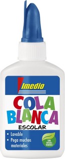 Cola blanca Imedio 125gr.12uds