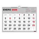 Calendario 2026 MR A4 pared nº grandes