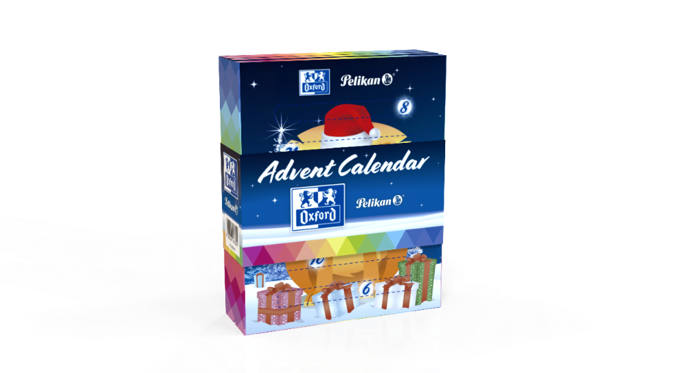 Calendario de Adviento Oxford + Pelikan