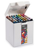 Rotulador colores Carioca sketch markers caja 80pcs.