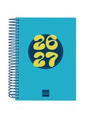 Agenda escolar 26/27 Finocam COOL 8º DIA PAGINA azul