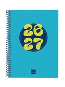 Agenda escolar 26/27 Finocam COOL 4º SEMANA VISTA azul