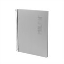 Libreta Milan A4 5x5 48h.Shadow gris