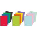 Bloc espiral pp.Fº80h.P3,5 rojo Papyrus 5uds.