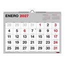 Calendario 2027 MR A3 pared nºgrandes