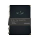 Black & Gold Cuaderno wire-o A4