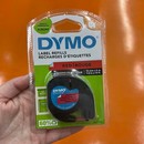 Cinta Dymo tag plastico Rojo