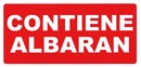 Etiqueta contiene albaran rollo E/200uds.